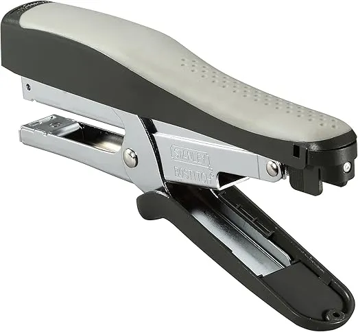 Bostitch Office Desk Stapler, Jam-Free Technology, EZ Squeeze Lever, Black/Gray (SSP-99)