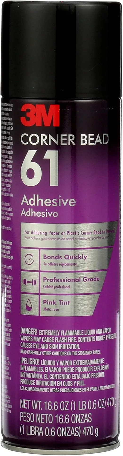 3M 61-CC cyanoacrylate-adhesives, 16.6 oz, 16 Ounce