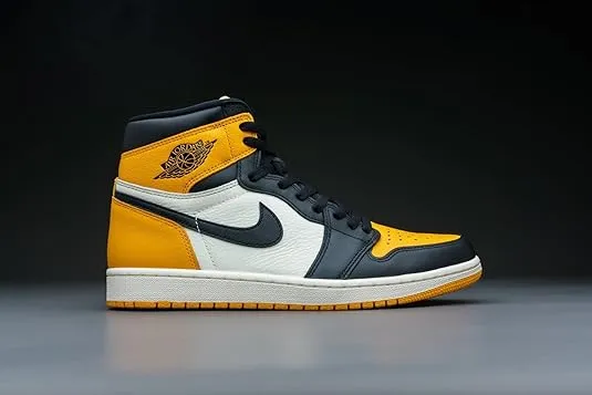 Jordan Mens Air 1 High OG 555088 711 Taxi - Size 10