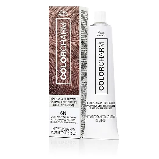 COLORCHARM Demi Permanent Hair Color, Hair Dye for Gray Hair Coverage, Adds Gloss, 2 oz