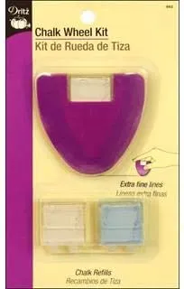 Dritz 662 Marking Chalk Wheel Kit,Purple, 3 Piece Set