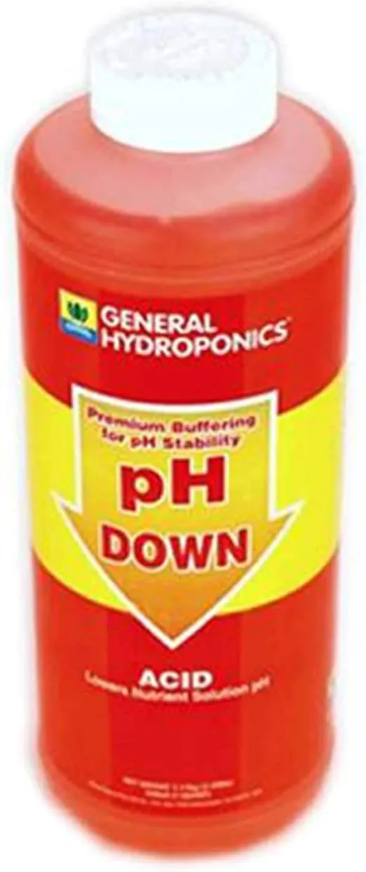 General Hydroponics pH Down - 1 Quart