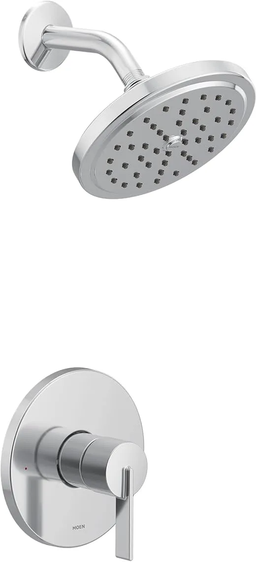 Moen UT2262EP CIA Collection M-CORE 2-Series Eco Performance 1-Handle Shower Trim Kit, Valve Required, Chrome