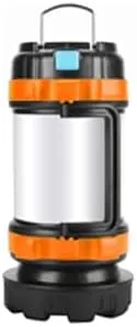 Camping Lantern Rechargeable , Alpswolf Camping Flashlight 4000 Capacity Power Bank,6 Modes, IPX4 Waterproof, Led Lantern Camping, Hiking, Outdoor Recreations, USB Charging Cable Included