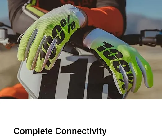100% ITRACK Ultralight Motocross Gloves - Lightweight MX Dirt Bike & Powersport Racing Protective Gear