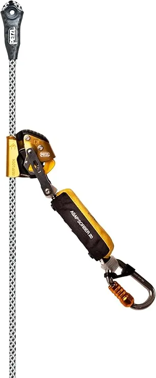 Petzl ASAP fall arrest system kits. (ASAP'SORBER 20, ASAP LOCK)