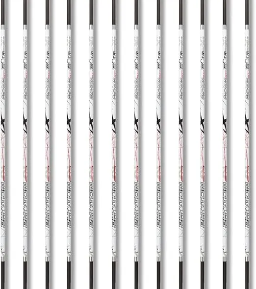 Carbon Express Maxima Photon SD Arrow Shafts, 12-Pack - Available in .300, 350, and .400