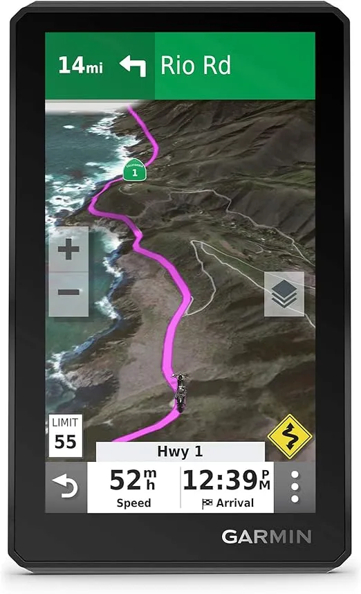 Garmin zūmo XT, All-Terrain Motorcycle GPS Navigation Device, 5.5-inch Ultrabright and Rain-Resistant Display