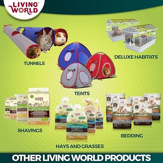 Living World - Millet Spray for Birds, 3.5 Oz – Premium Treat for Budgies, Canaries, Finches, Cockatiels and Other Pet Birds