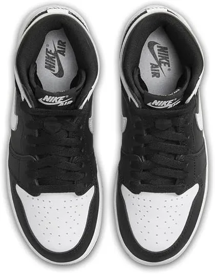 Jordan Youth Air 1 Retro High Og Gs Black/White-White (FD1437 010) Big Kid's Shoe