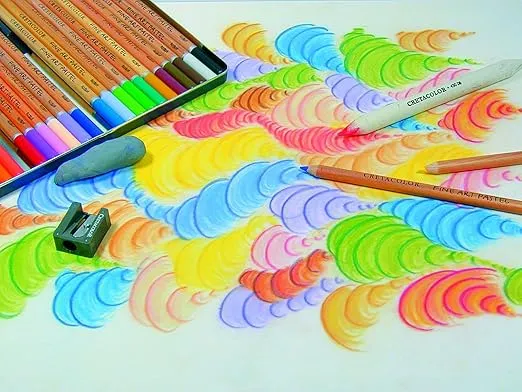 Cretacolor Fine Art Pastel Pencil Set, Set of 72, Multi