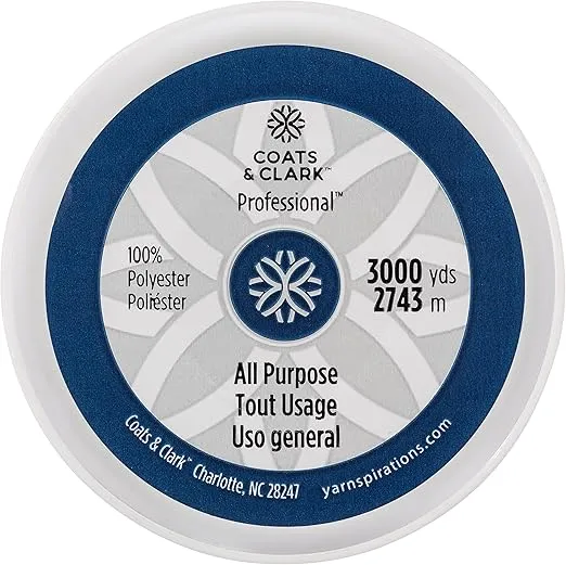 Coats & Clark Professional All Purpose Thread, Black