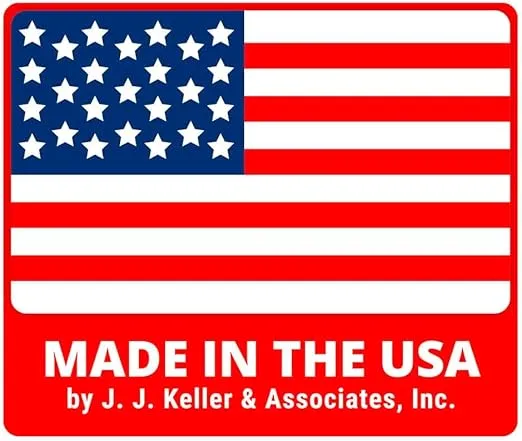 Driver Daily Log Book 25-pk. with 7- and 8-Day Recap - Book Format, 2-Ply Carbonless, 8.5" x 5.5", 31 Sets of Forms Per Book - J. J. Keller & Associates