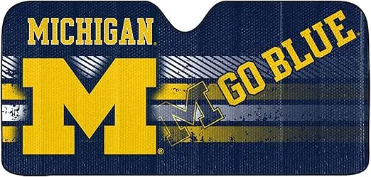 FANMATS NCAA Unisex Windshield Sun Auto Shade 59" x 29.5"