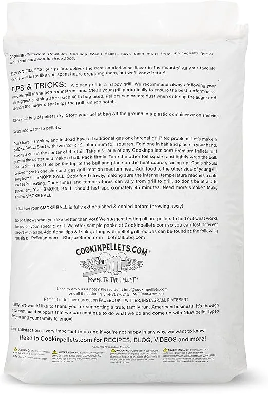 CookinPellets Black Cherry Smoker Smoking Hardwood Wood Pellets, 40 Pound Bag Bundle with CookinPellets 40 Lb Perfect Mix Hickory, Cherry, Hard Maple, Apple Wood Pellets