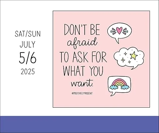 Positively Present 2025 Day-to-Day Calendar: This Year Is Yours