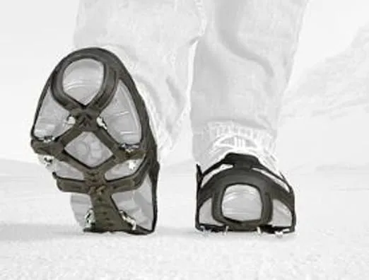 Korkers Apex Ice Cleat - Aggressive and Durable Ice Traction - 20 Multi-Directional Saw-Tooth Spikes