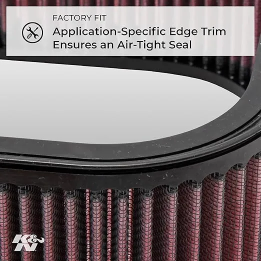 K&N Engine Air Filter: High Performance, Premium, Powersport Air Filter: Fits 2006-2018 KAWASAKI (VN900 Vulcan Classic, LT, Vulcan Custom) KA-9006