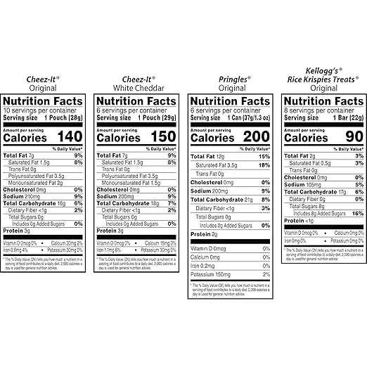 Kellogg's Snacks, Lunch Snacks, Kids Snacks, Mega Pack, Variety Pack, 30.1oz Box (30 Packs)