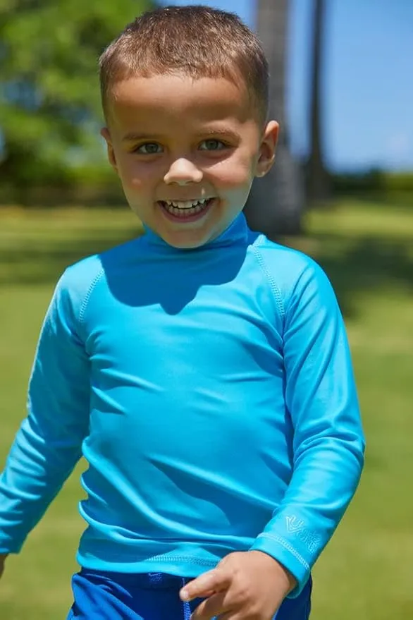 UV SKINZ Kids’ Long Sleeve Sun & Swim Shirt, UPF 50+ Sun Protection – Fast Drying