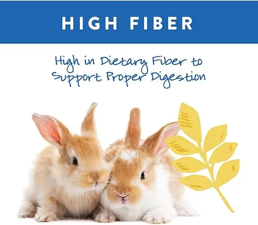Small World Rabbit Feed for All Rabbits | Provides Complete Nutrition | 10lbs
