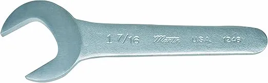 Martin Sprocket & Gear Tools MRT1260 1-7/8" Chrome Service Angle Wrench, One Size