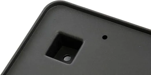 Red Hound Auto Front License Plate Bumper Mounting Bracket Compatible with Dodge Challenger - Hardware Included 2011-2014