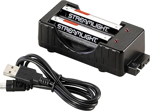 Streamlight 22010 Rechargeable Button Top Li-Ion USB Battery/Charger