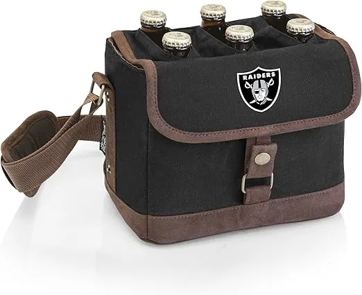 PICNIC TIME Cleveland Browns Beer Caddy Cooler Tote with Opener