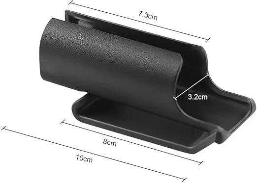 Polyamide Clip-On Kydex Flashlight Holster for Fenix PD35, Olight Baton Pro Warrior Mini, PowerTac M5 E9R, Nitecore P12, ThruNite TN12