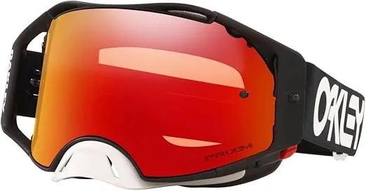 Oakley Airbrake MX Men's Off-Road Motorcycle Goggles - Factory Pilot Black/Prizm MX Torch/One Size