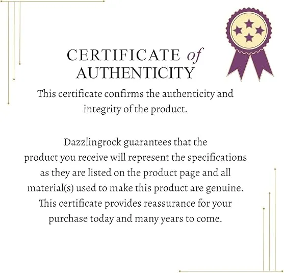 Dazzlingrock Collection 0.18 Cttw Round White Diamond Halo Removable Earring Jackets for Women in 10K Solid Gold
