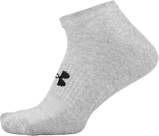 Under Armour Adult Training Cotton No Show Socks, Multipairs