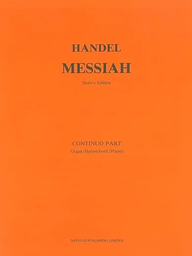 Messiah: Basso Continuo Part