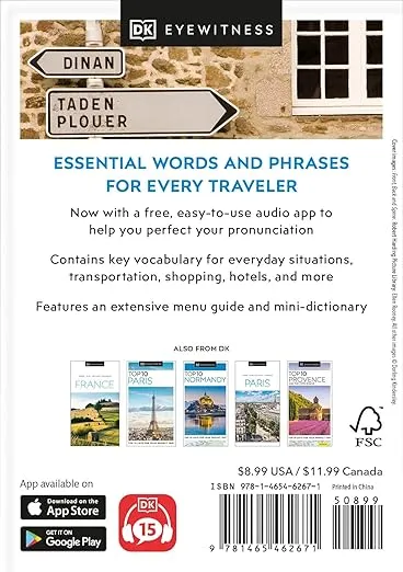 Eyewitness Travel Phrase Book French (EW Travel Guide Phrase Books)