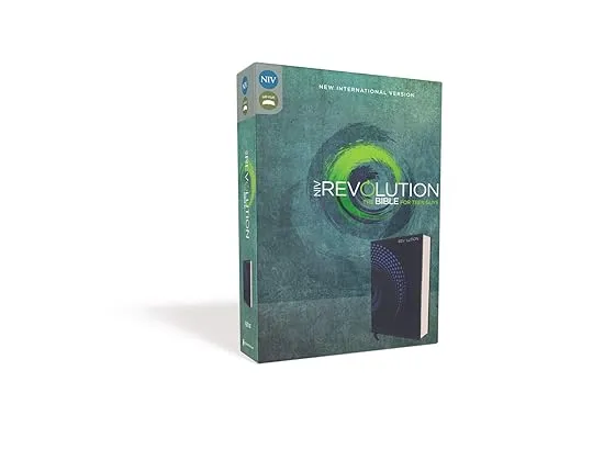 NIV, Revolution Bible, Leathersoft, Blue: The Bible for Teen Guys
