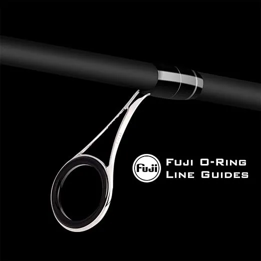 KastKing Perigee II Spinning & Casting Fishing Rods, Fuji O-Ring Line Guides, 24 Ton Carbon Fiber Casting and Spinning Rods - Two Pieces,Twin-Tip Rods and One Piece Rods
