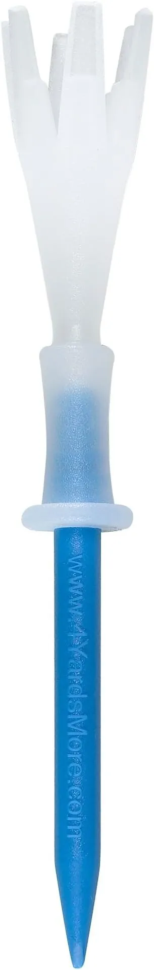 Green Keepers 4 Yards More Golf Tee , 3 1/4 Inch, Blue, 4 Count (Pack of 1)