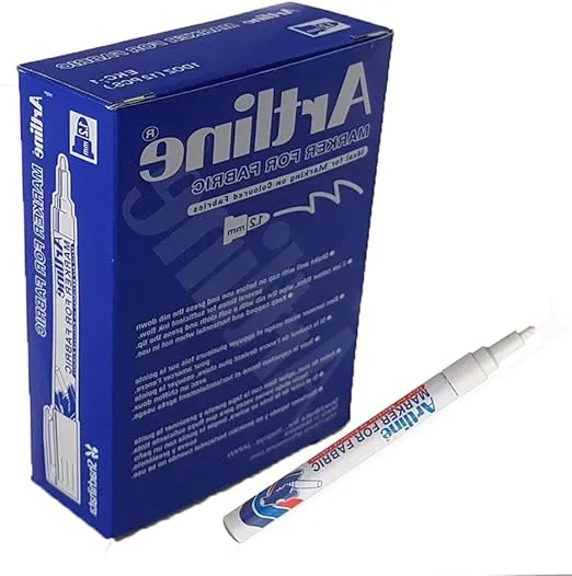Artline White Marker For Fabric (1 Marker)