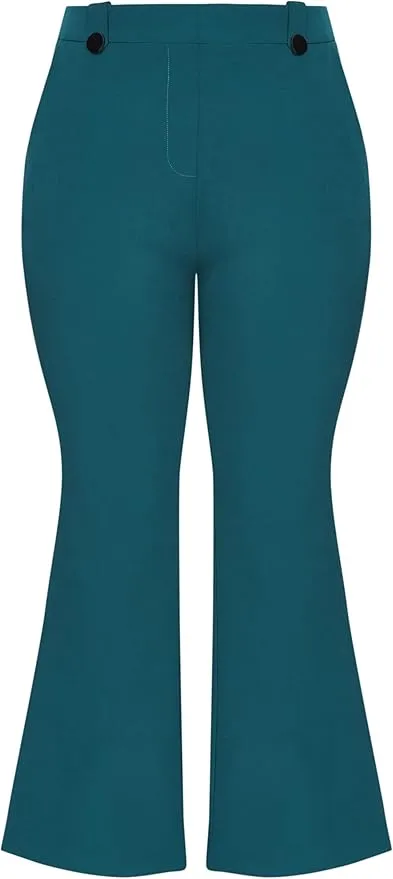 Plus Size Pants, Tuxe Luxe Pant Jade