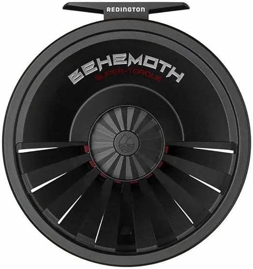 Redington Behemoth Fly Fishing Reel, Multipurpose Fly Reel for Freshwater and Saltwater, Large Arbor and Adjustable Drag