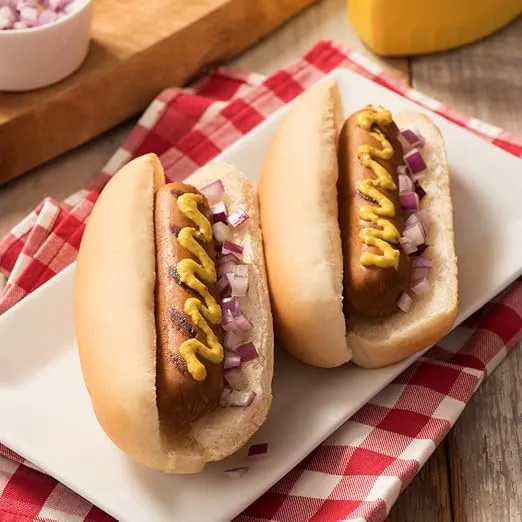 Loma Linda Big Franks - Plant-Based Sausages in Convenient 12-Pack 15oz Cans for Hearty Meatless Meals