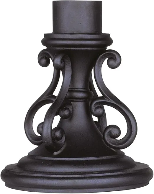 Livex Lighting 7504-07 Outdoor Pier Mount Adaptors, Bronze