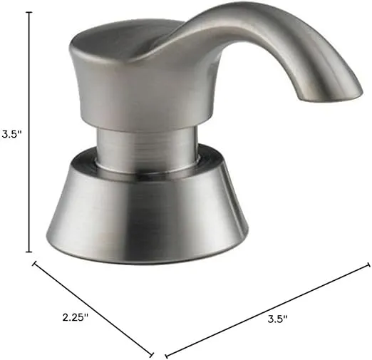 Delta Faucet Pilar Kitchen Soap Dispenser for Kitchen Sinks, Stainless RP50781SS