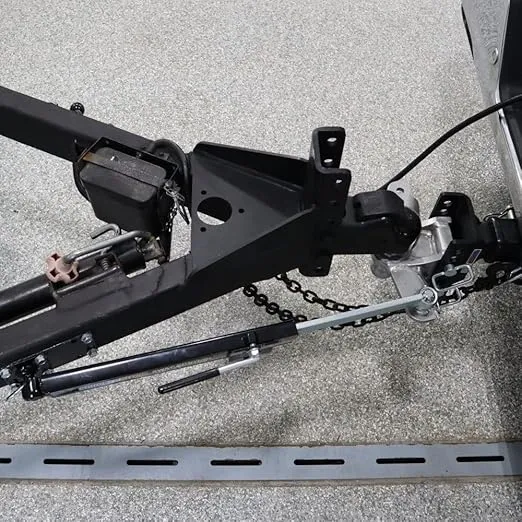 Shocker XR Adjustable Hitch Combo Ball & Sway Control Towing Kit, Fits 2" Hitch (8 Hole Channel) 1 Sway Arm
