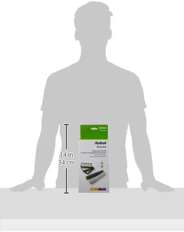 iRobot Roomba Authentic Replacement Parts - Roomba 800 and 900 Series Replenishment Kit (3 AeroForce Filters, 2 Spinning Side Brushes, and 1 Set of Multi-Surface Rubber Brushes)