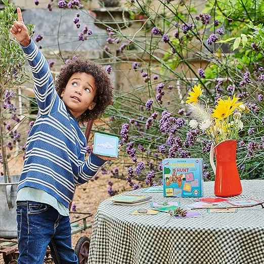 eeBoo: Scavenger Hunt Outdoors Game Looking & Thinking, a Finding Game That Develops Observational and Analytical Skills, for Ages 3 and up