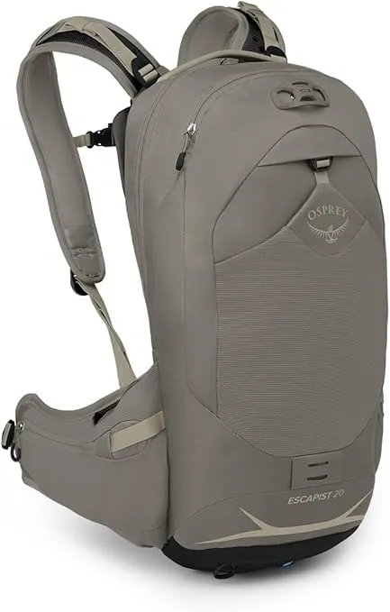 Osprey Escapist 20L Biking Backpack, Tan Concrete, Small/Medium