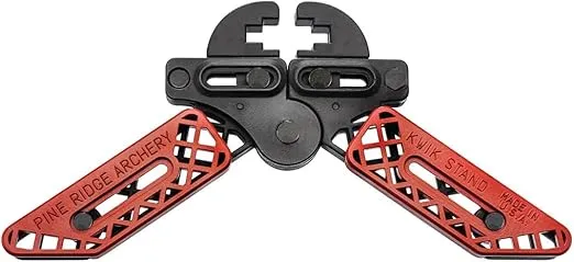 Pine Ridge Archery Kwik Stand Bow Support, Fit on Most Bow Limbs, Perfect for Ground or Box Blind Hunting