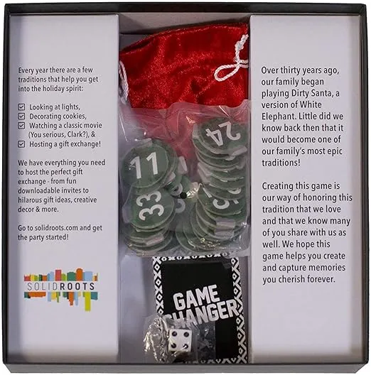 White Elephant Party Kit - The Best Gift to Organize The Gift Exchange Game with The Worst Gifts AS SEEN in Rolling Stone!